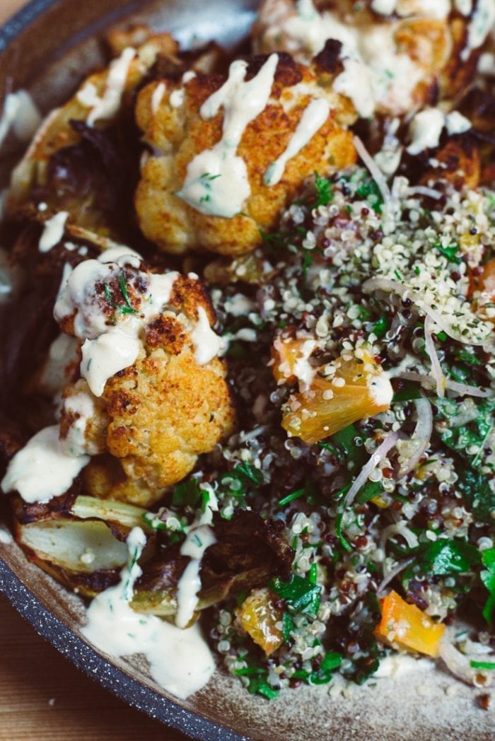 Lowly Blood Orange and Hemp Seed Quinoa Tabouleh