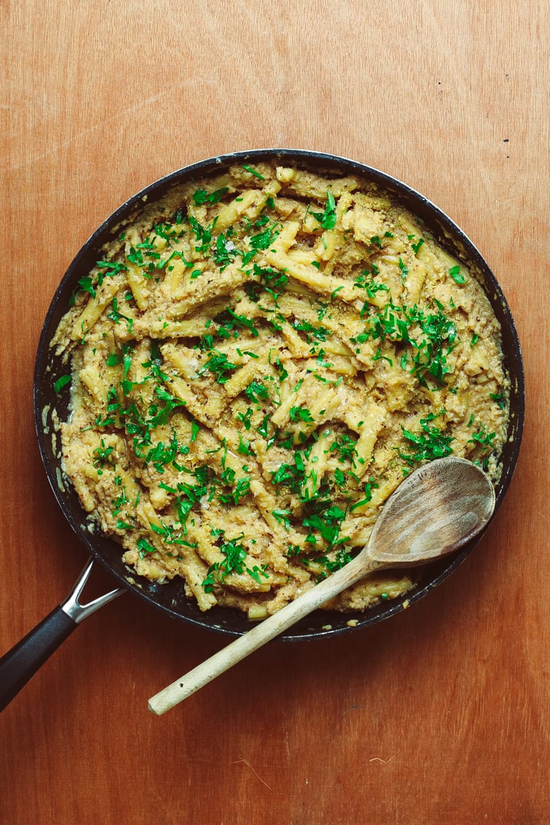 Roast cauliflower pasta profile