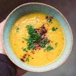swede and lentil soup
