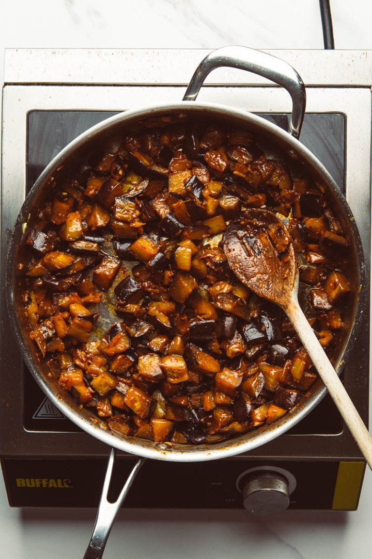 Fried Aubergine With Black Pepper And Miso Simple Vegetable Stir Fry