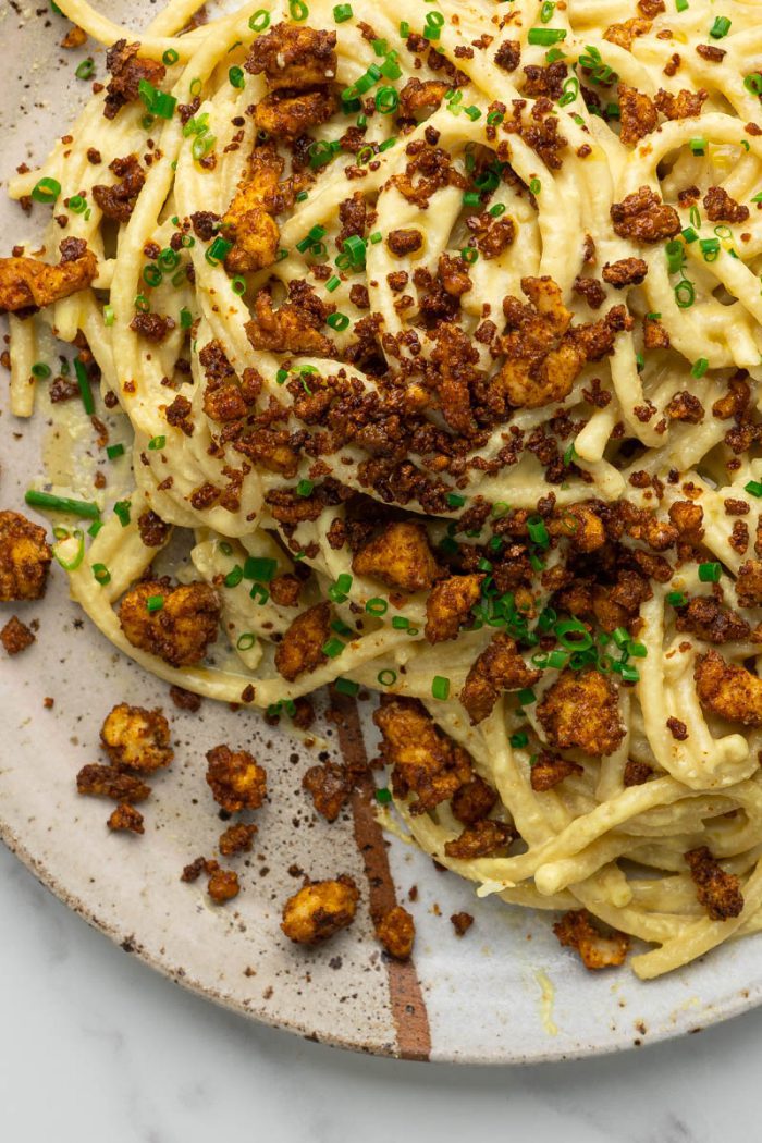 Baked Tofu Crumbles The Crispiest Tofu Pieces