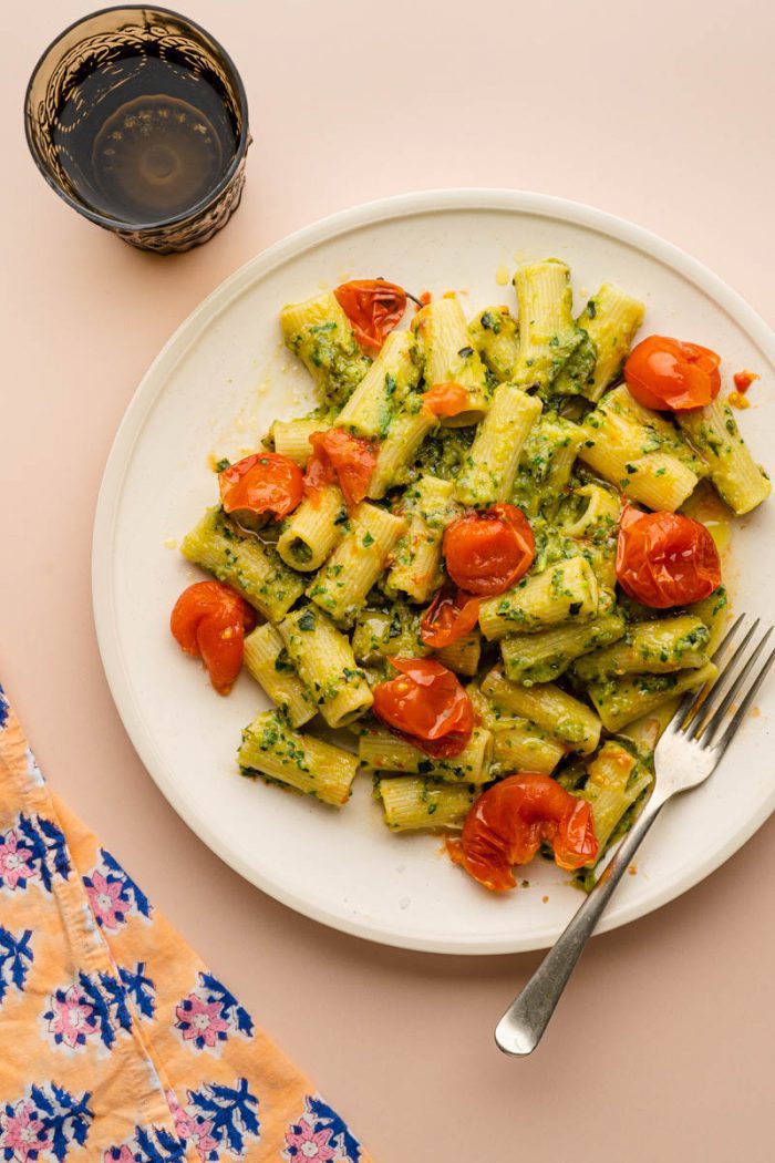 courgette pesto pasta